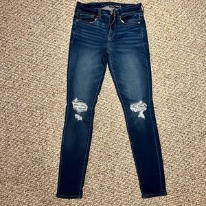 American Eagle High Rise Jegging Long